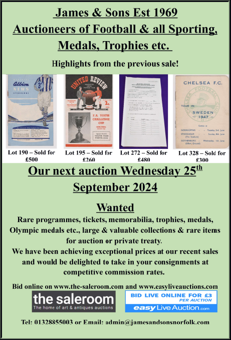 James & sons Auction - September 2024